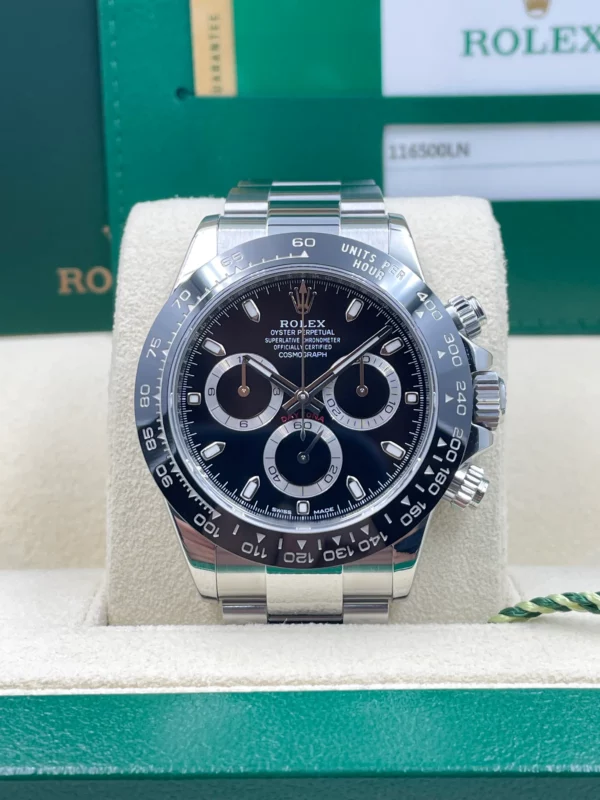 Rolex Cosmograph Daytona Steel 40mm Black