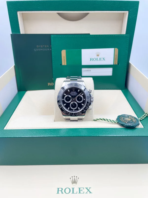 Rolex Cosmograph Daytona Steel 40mm Black