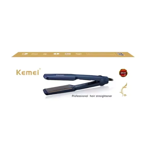 Kemei ceramic hair straightener
